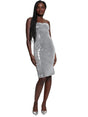 Image for Women's Shiny Sequined Dress,Silver