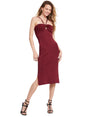Image for Women's Knitted Dress,Burgundy