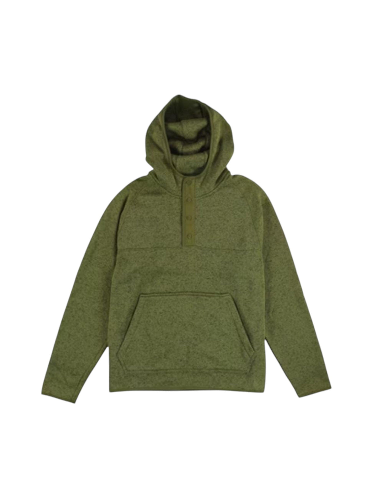 Image for Men's Knitted Hoodie,Olive