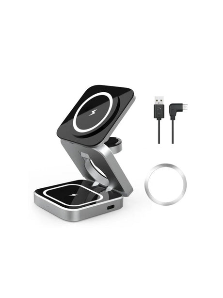 Image for 3 In 1 Magnetic Wireless Charging Station
