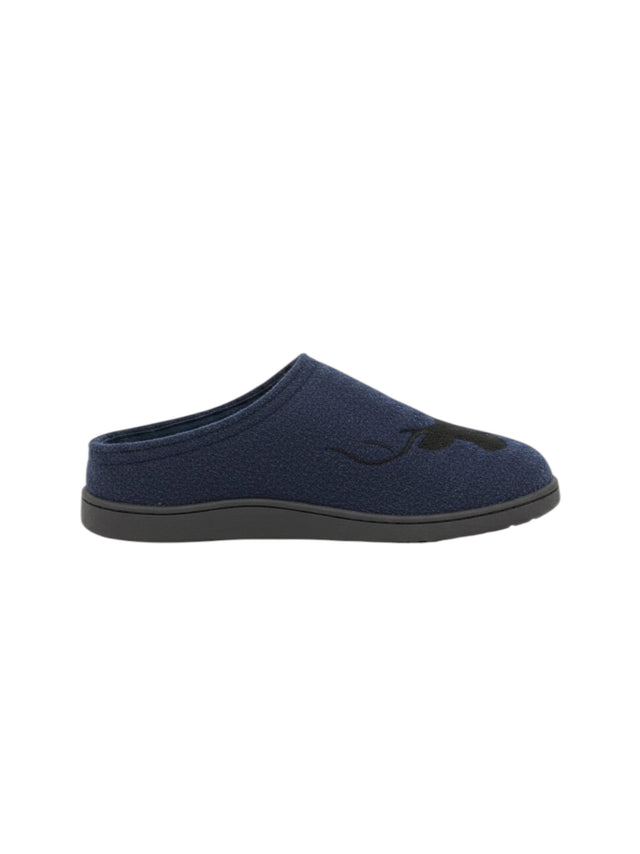 Image for Men's Textured Slipper,Navy