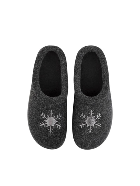 Image for Women's Lined Slipper,Dark Grey