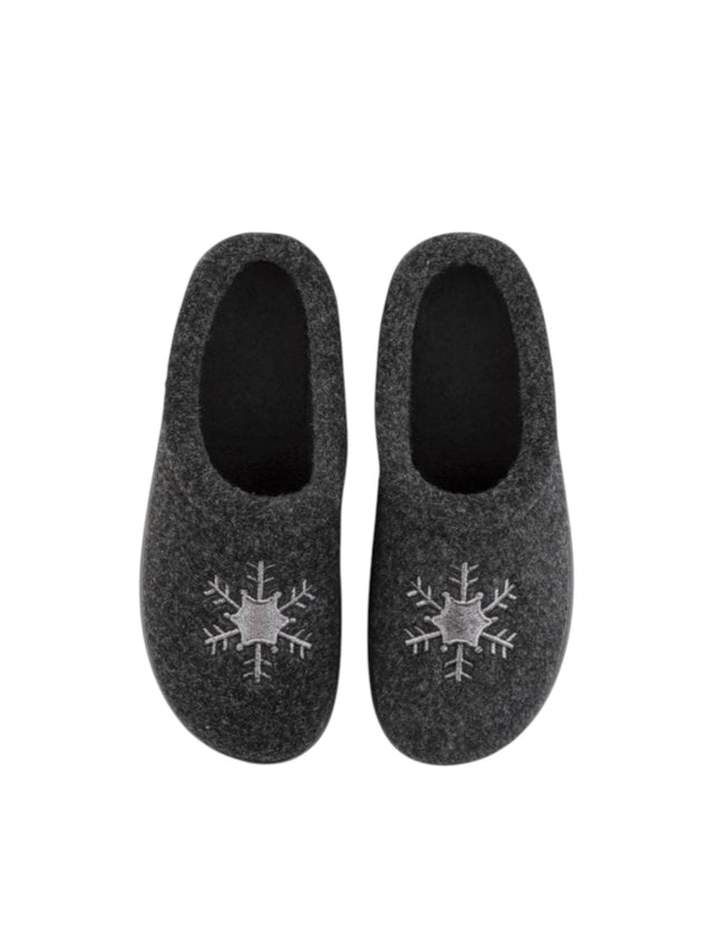 Image for Women's Lined Slipper,Dark Grey