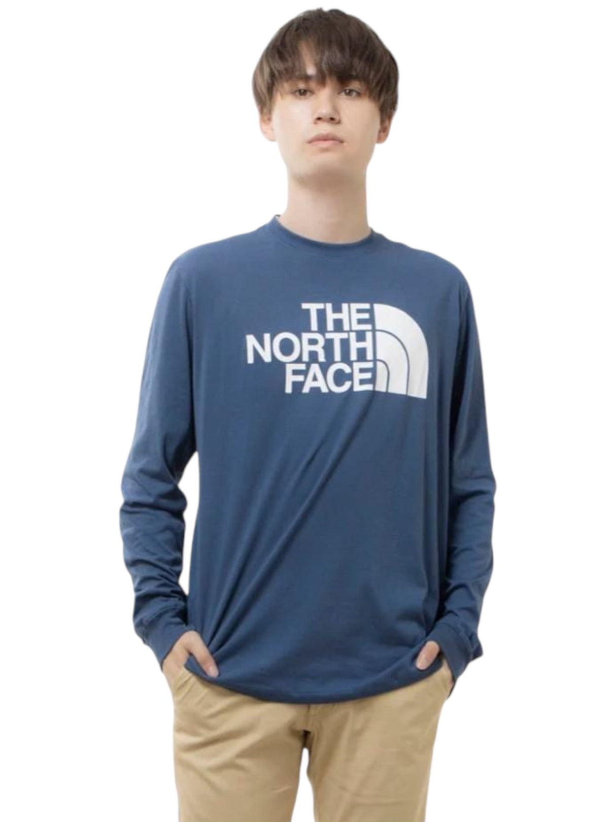 Image for Men's Logo Printed Top,Dusty Blue