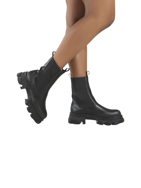 Image for Women's Heeled Ankle Boots,Black