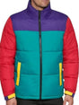 Image for Men's Colorblocked Quilted Jacket,Multi