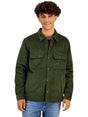 Image for Men's Ribbed Dress Shirt,Olive