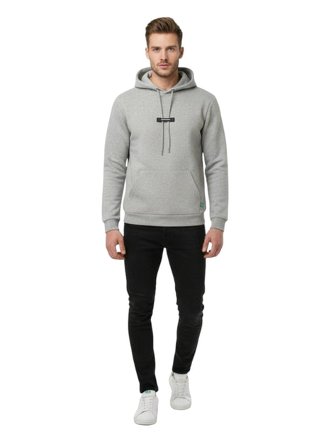 Image for Men's Plain Hoodie,Grey