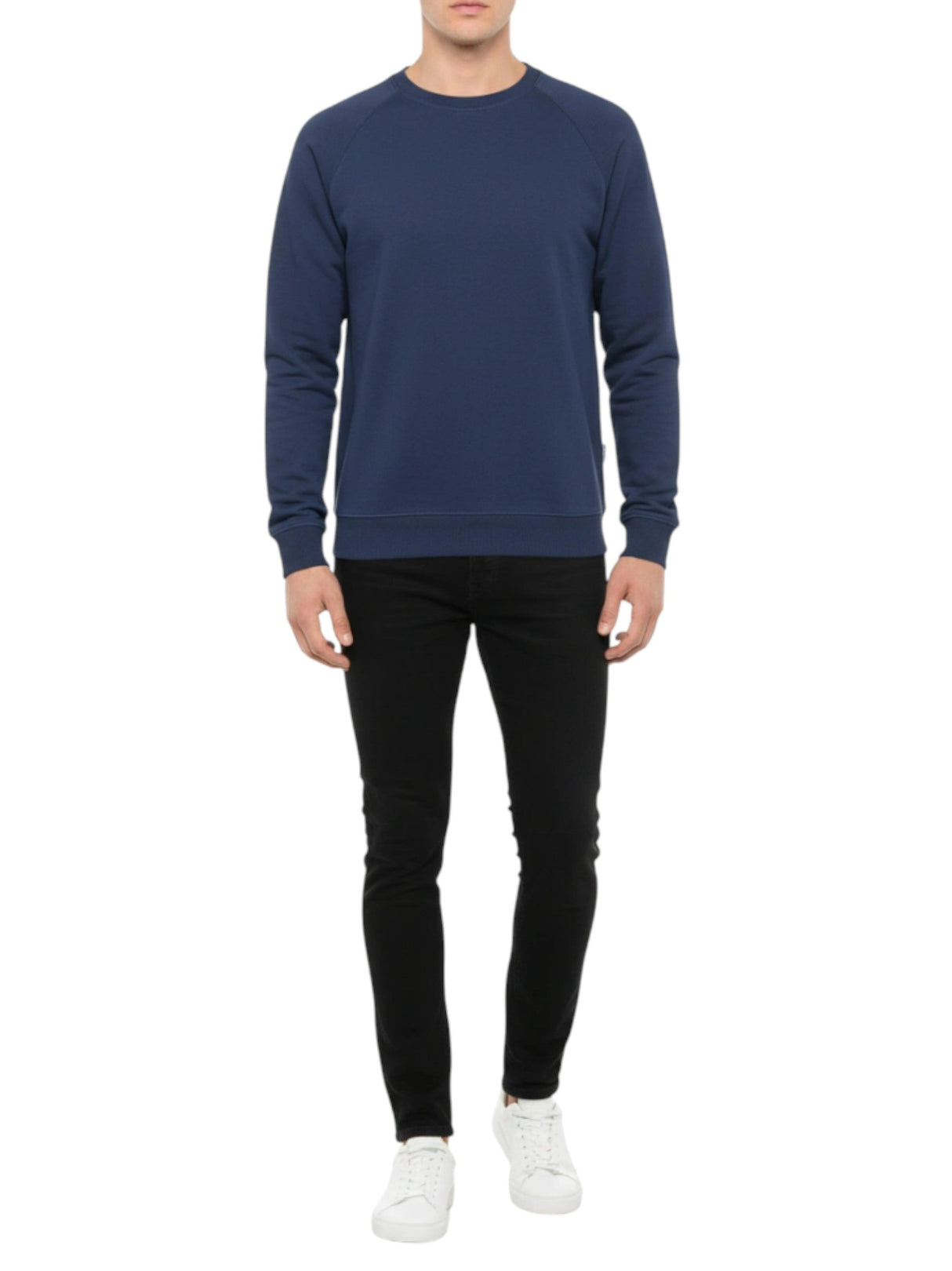 Image for Men's Plain Sweaters,Navy