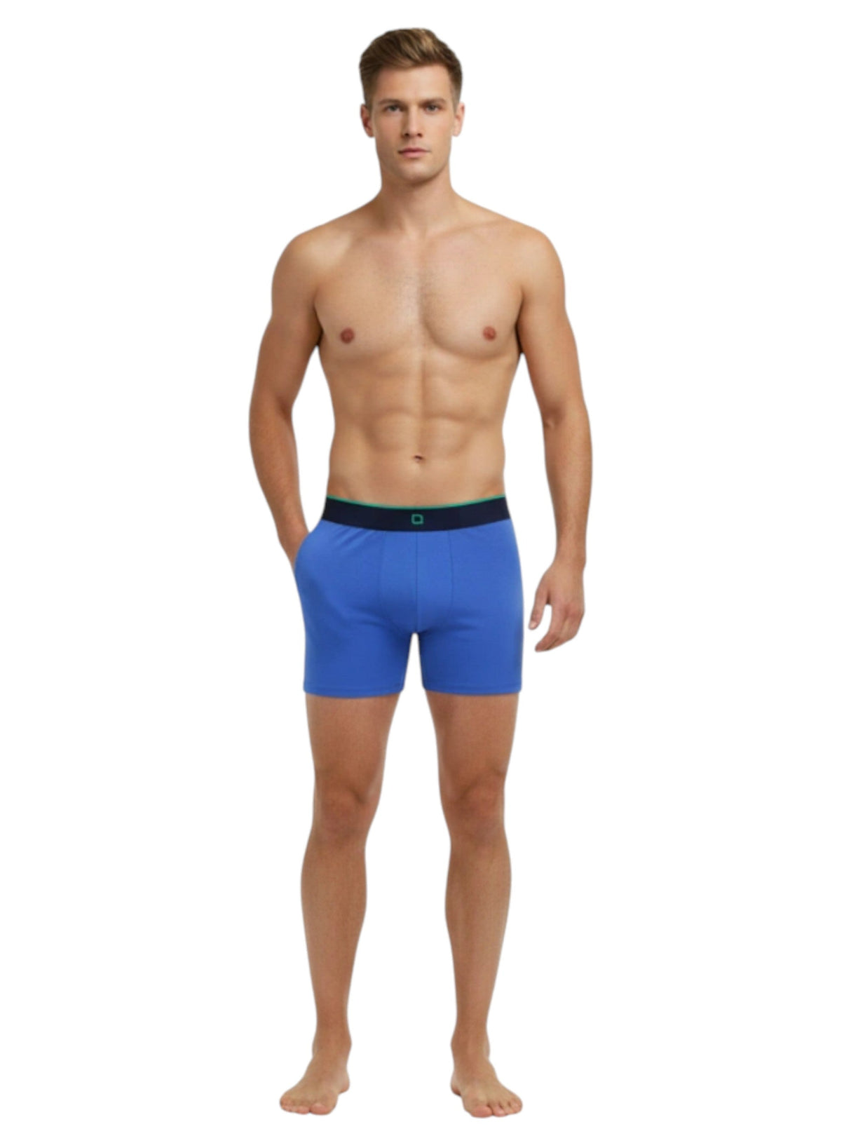 Image for Men's Plain Briefs Set 3Pieces,Blue