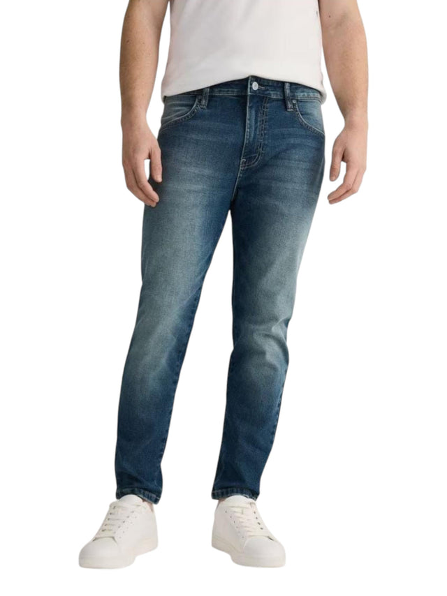 Image for Men's Washed Jeans,Blue