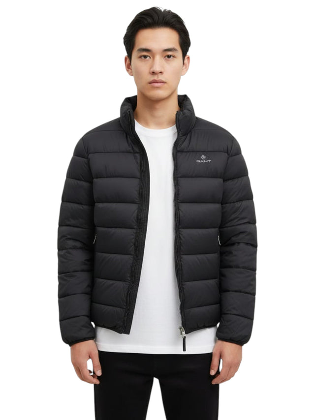 Image for Men's Quilted Jacket,Black