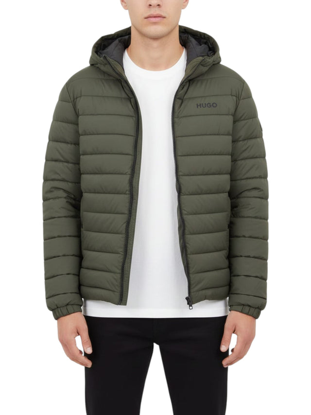 Image for Men's Quilted Jacket,Olive