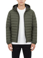 Image for Men's Quilted Jacket,Olive