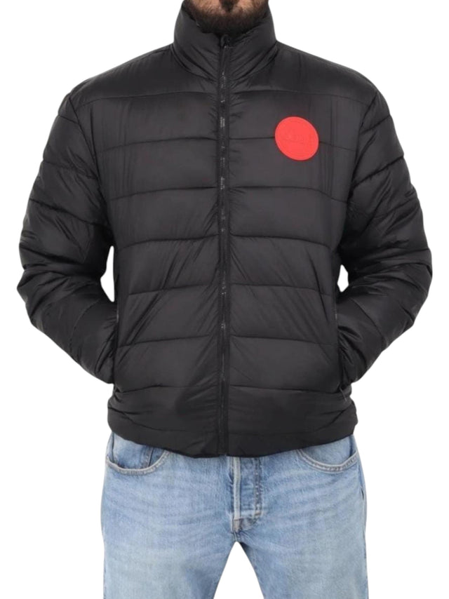 Image for Men's Quilted Jacket,Black