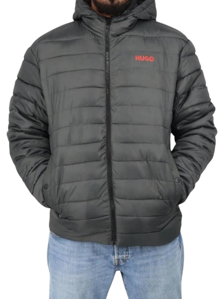Image for Men's Quilted Jacket,Black