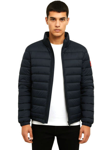 Image for Men's Quilted Jacket,Black