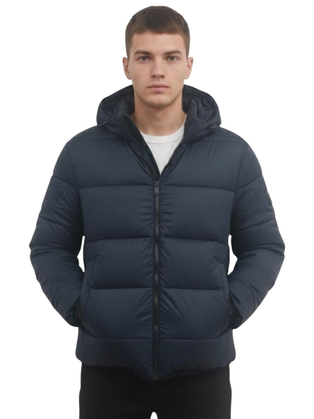 Image for Men's Quilted Jacket,Navy