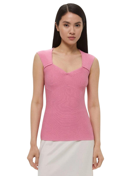 Image for Women's Knitted Top,Pink