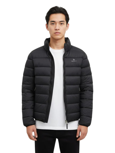 Image for Men's Quilted Jacket,Black