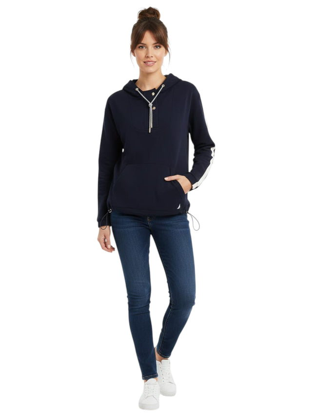 Image for Women's Plain Hoodie,Navy