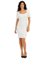 Image for Women's Knitted Dress,Off White
