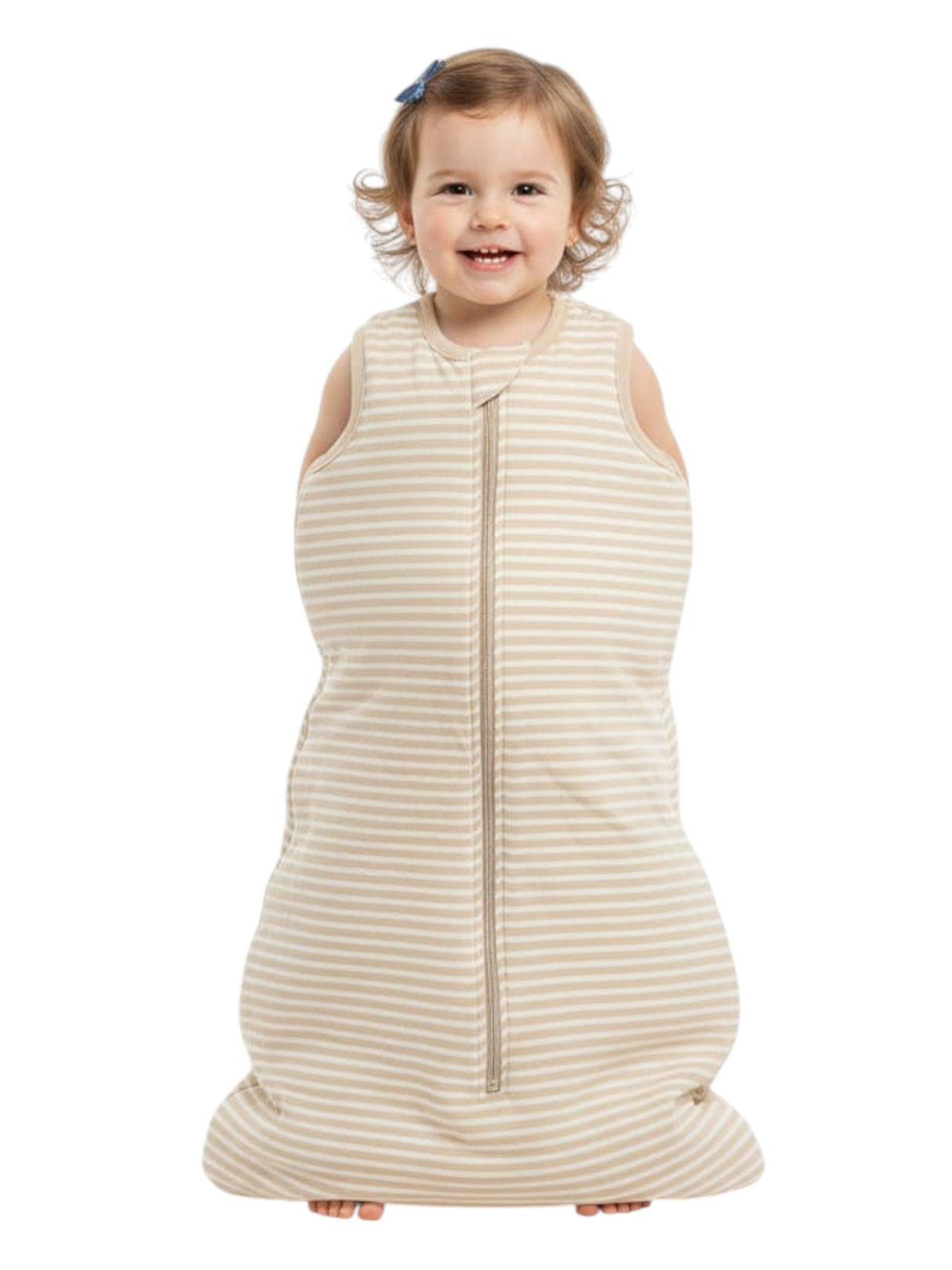 Image for Kids Girl's Striped Baby Sleeping Bag,Beige