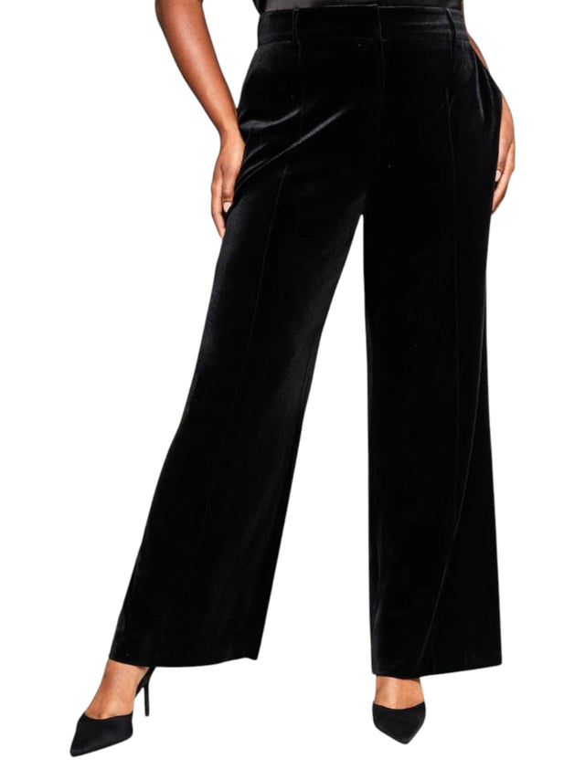Image for Women's Plain Veour Pant,Black