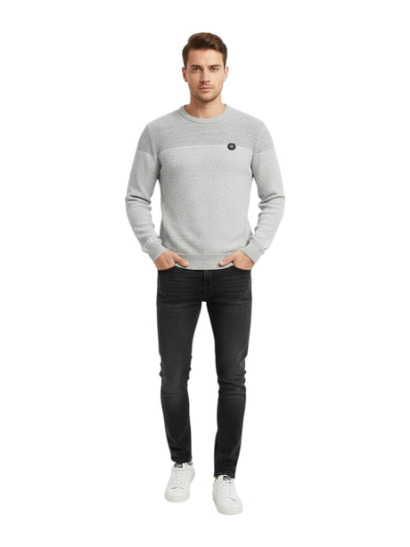 Image for Men's Knitted Sweaters,Light Grey