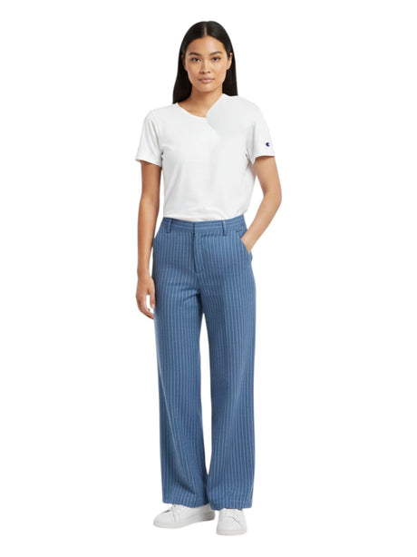 Image for Women's Striped Classic Pant,Blue