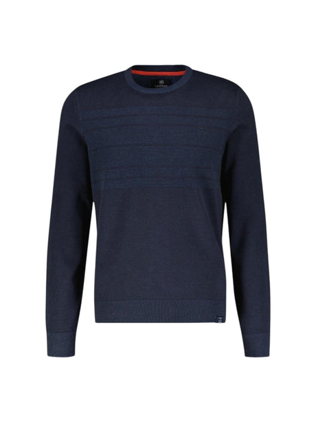 Image for Men's Warm Textured Top,Navy