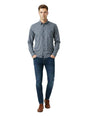 Image for Men's Graphic Dress Shirt,Blue