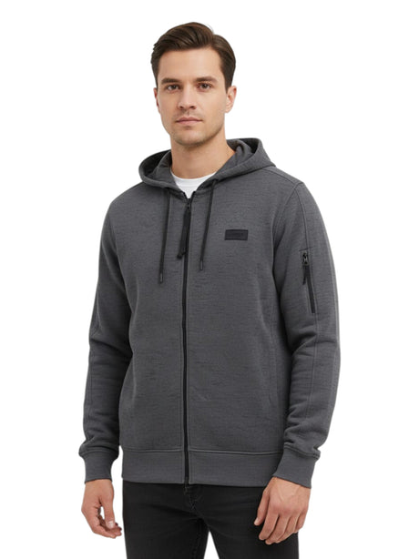 Image for Men's Plain Hoodie,Grey