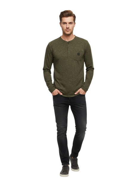 Image for Men's Heather Top,Olive