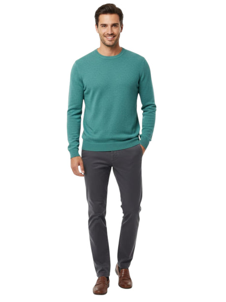 Image for Men's Knitted Sweaters,Light Green