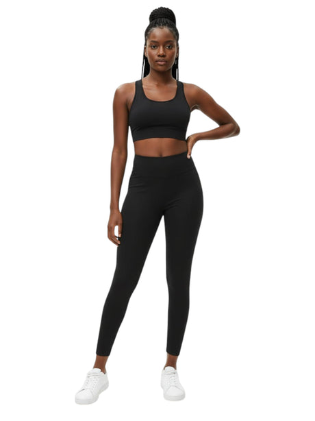 Image for Women's Plain Solid Legging,Black