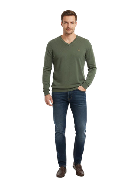 Image for Men's Knitted Top,Olive