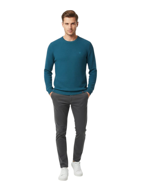 Image for Men's Textured Top,Blue