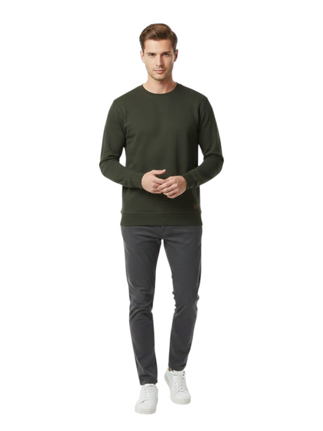 Image for Men's Textured Top,Olive