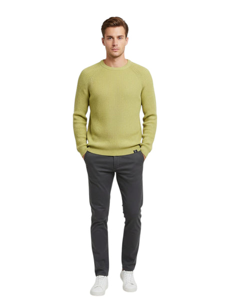Image for Men's Knitted Sweaters,Lime