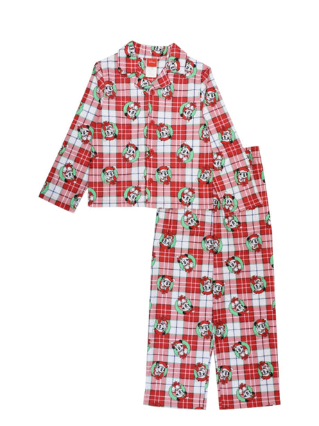 Image for Kid's Girl's Graphic Printed  Pajama Set,Red
