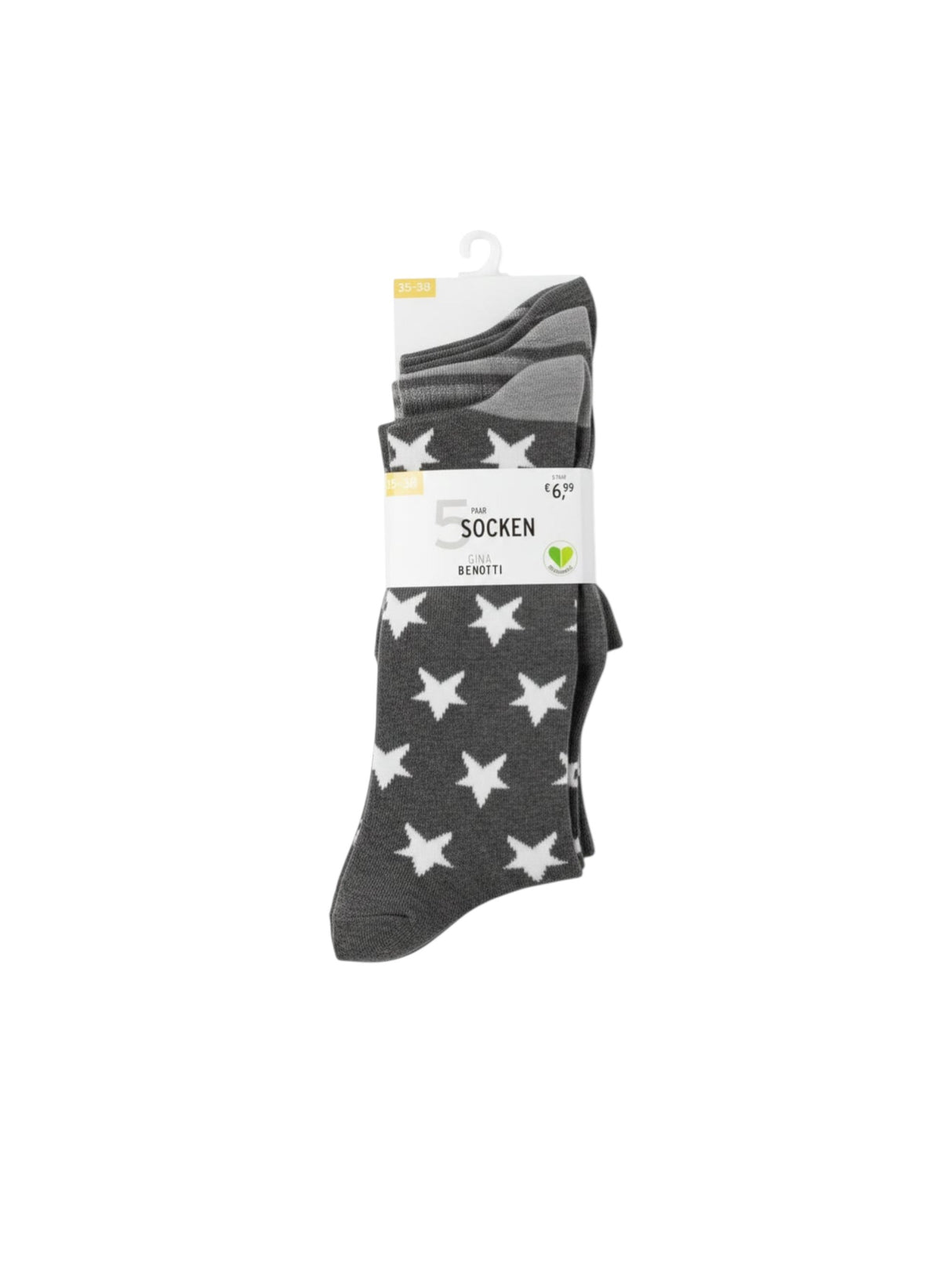 Image for Women's Knitted  Socks Set 5Pieces,Grey