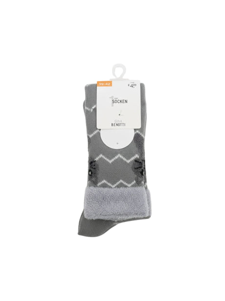 Image for Women's Knitted Socks,Light Grey