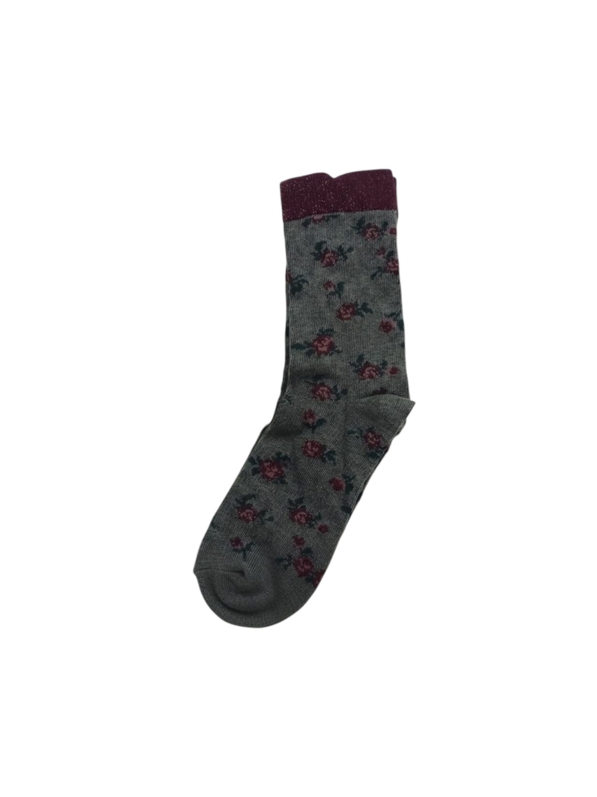 Image for Women's Printed Socks,Dark Grey