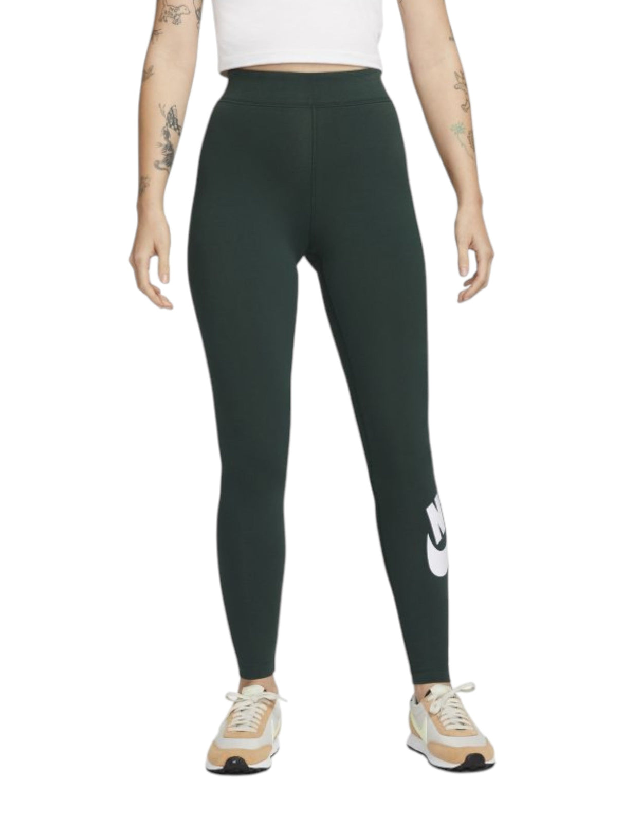Image for Women's Brand Logo Printed Legging,Green