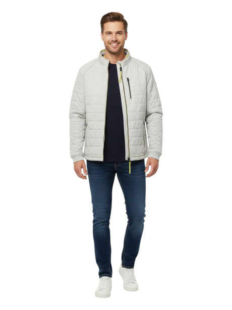 Image for Men's Quilted Jacket,Light Beige