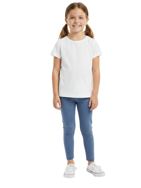 Image for Kids Girl's Glitter Pant,Navy