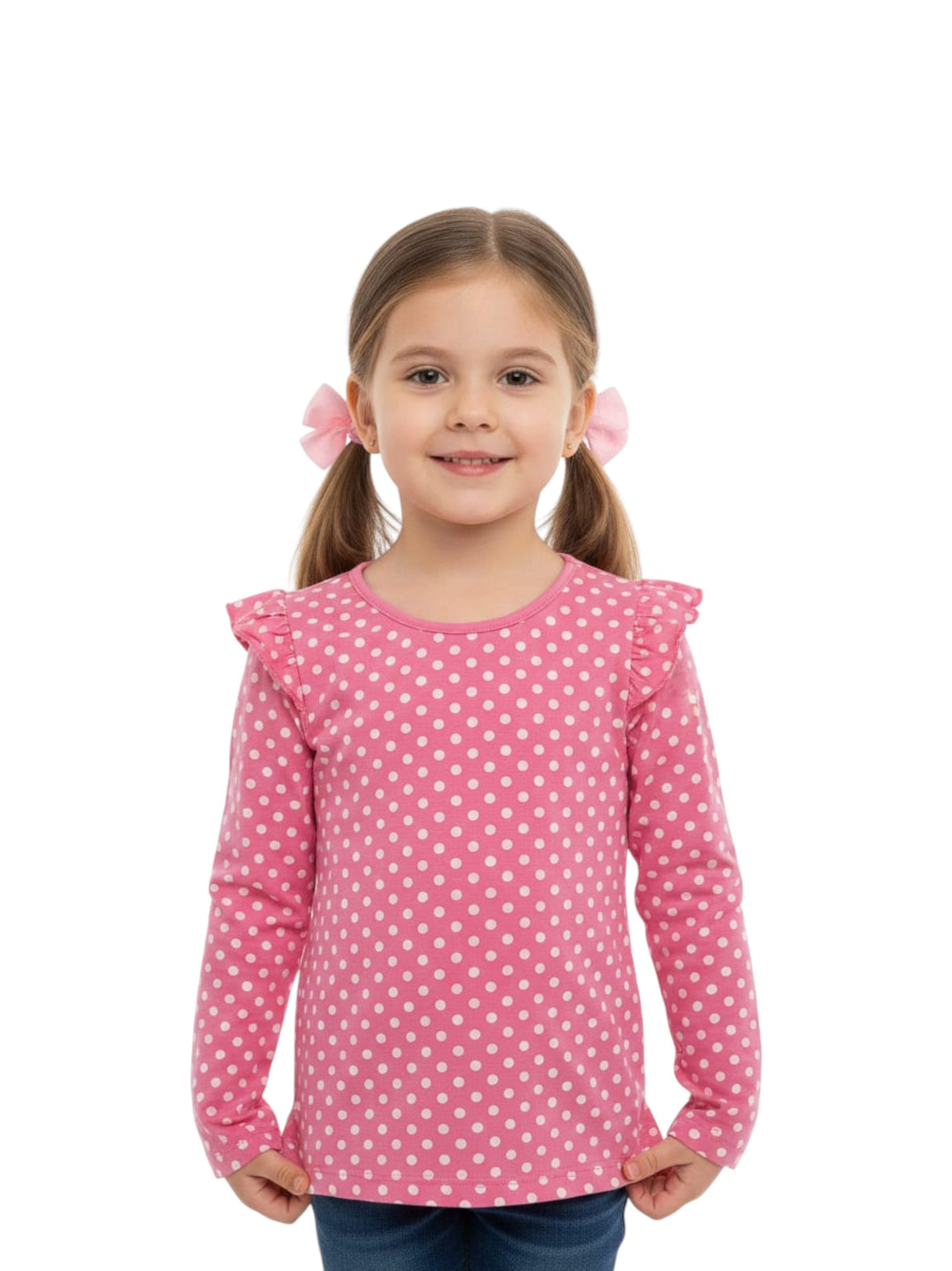 Image for Kids Girl's Printed Top,Pink