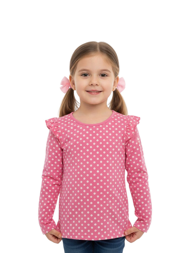 Image for Kids Girl's Printed Top,Pink