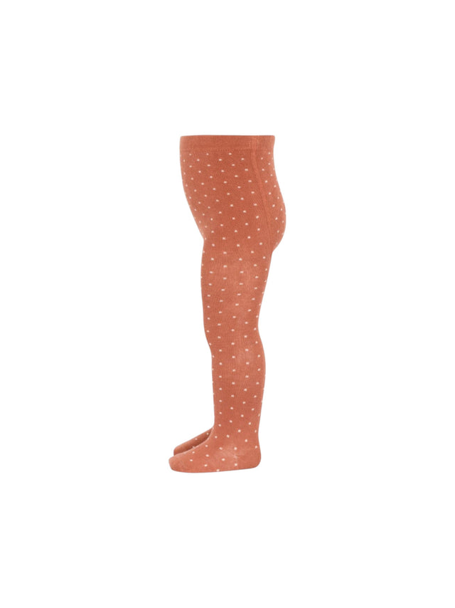 Image for Kids Girl's Heart Printed Tights,Light Burgundy